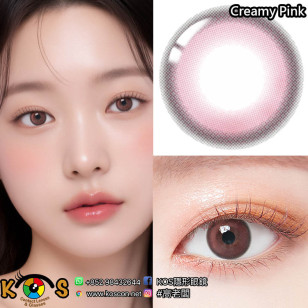 Lenstown Lighly Creamy Pink 라일리크리미 로즈